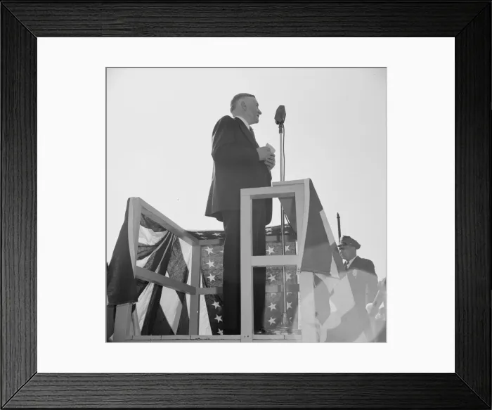 Framed Print : Possibly: Memorial Day, Gloucester, Massachusetts, 1943. 1943. Creator: Gordon Parks Framed Print : Possibly: Memorial Day, Gloucester, Massachusetts, 1943. 1943. Creator: Gordon Parks