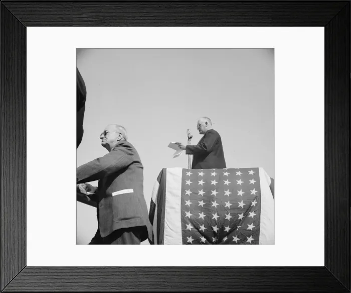 Framed Print : Memorial Day, Gloucester, Massachusetts, 1943. 1943. Creator: Gordon Parks
