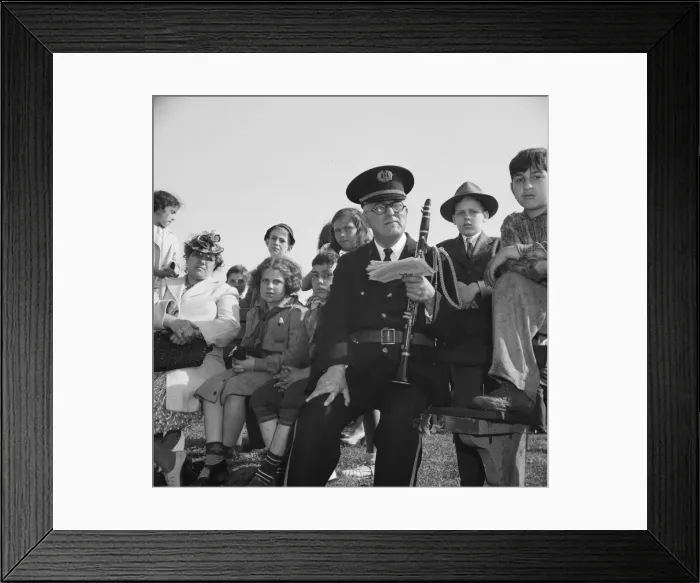 Framed Print : Memorial Day, Gloucester, Massachusetts, 1943. 1943. Creator: Gordon Parks Framed Print : Memorial Day, Gloucester, Massachusetts, 1943. 1943. Creator: Gordon Parks
