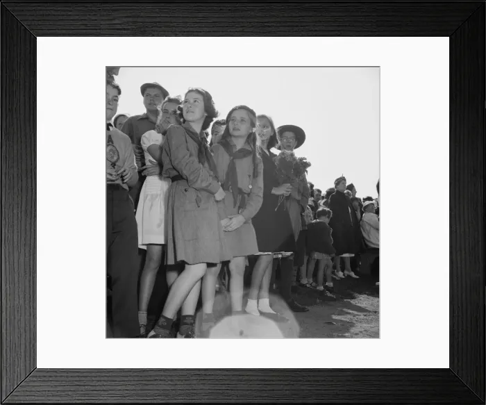 Framed Print : Memorial Day, Gloucester, Massachusetts, 1943. 1943. Creator: Gordon Parks Framed Print : Memorial Day, Gloucester, Massachusetts, 1943. 1943. Creator: Gordon Parks