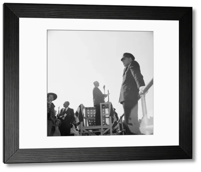 Framed Print : Possibly: Memorial Day, Gloucester, Massachusetts, 1943. 1943. Creator: Gordon Parks Framed Print : Possibly: Memorial Day, Gloucester, Massachusetts, 1943. 1943. Creator: Gordon Parks