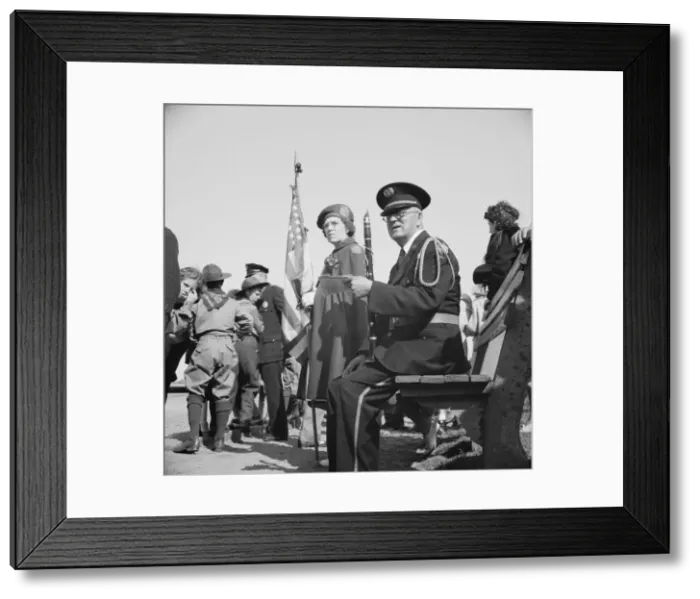Framed Print : Memorial Day, Gloucester, Massachusetts, 1943. 1943. Creator: Gordon Parks Framed Print : Memorial Day, Gloucester, Massachusetts, 1943. 1943. Creator: Gordon Parks