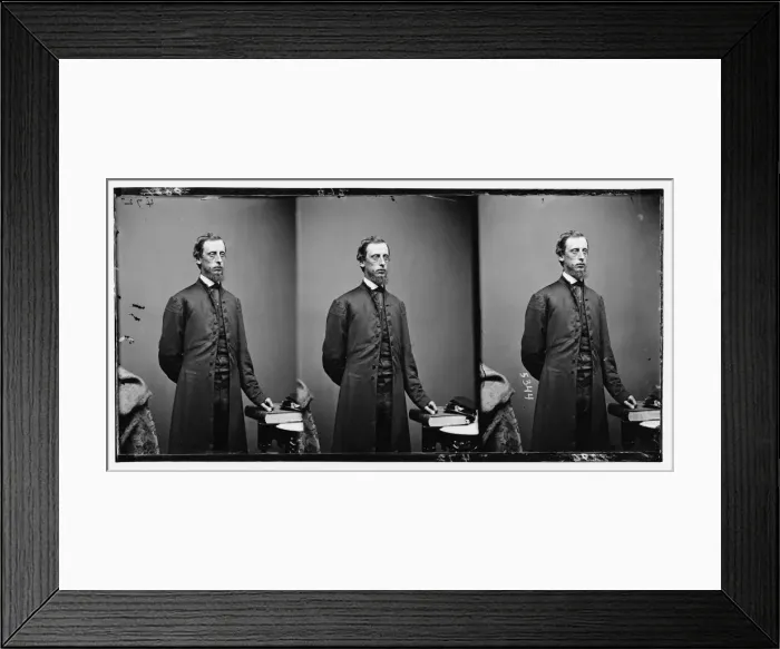 Framed Print : Rev. A. A. Haines, ca. 1860-1865. Creator: Unknown Framed Print : Rev. A. A. Haines, ca. 1860-1865. Creator: Unknown
