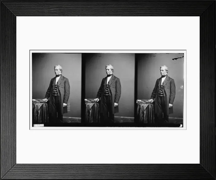 Framed Print : Brown, Hon, Wm. Gay of Va. & W. Va. ca. 1860-1865. Creator: Unknown Framed Print : Brown, Hon, Wm. Gay of Va. & W. Va. ca. 1860-1865. Creator: Unknown