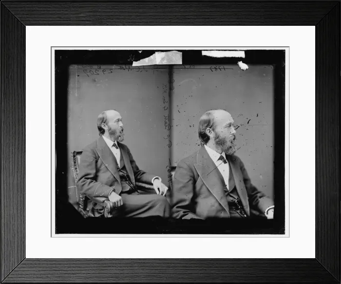 Framed Print : Senator Thomas Collier Platt of New York, 1865-1880. Creator: Unknown Framed Print : Senator Thomas Collier Platt of New York, 1865-1880. Creator: Unknown