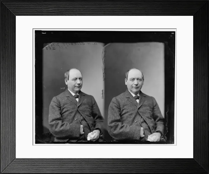 Framed Print : Gerhard Anton Eickhoff of New York, 1865-1880. Creator: Unknown Framed Print : Gerhard Anton Eickhoff of New York, 1865-1880. Creator: Unknown