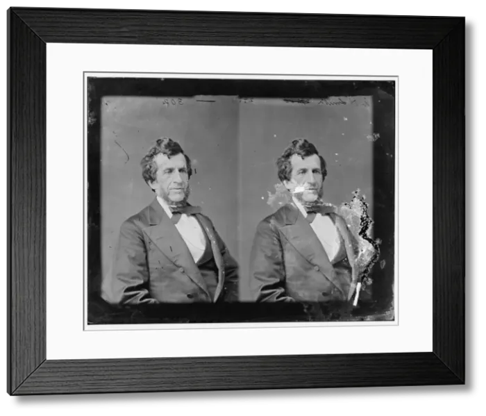 Framed Print : Abraham Herr Smith of Pennsylvania, 1865-1880. Creator: Unknown