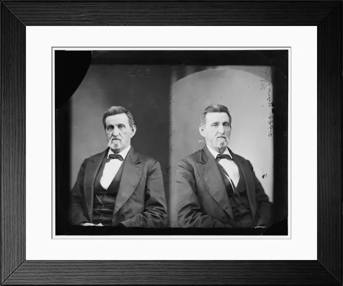 Framed Print : K. Clerk Raynor, 1865-1880. Creator: Unknown Framed Print : K. Clerk Raynor, 1865-1880. Creator: Unknown