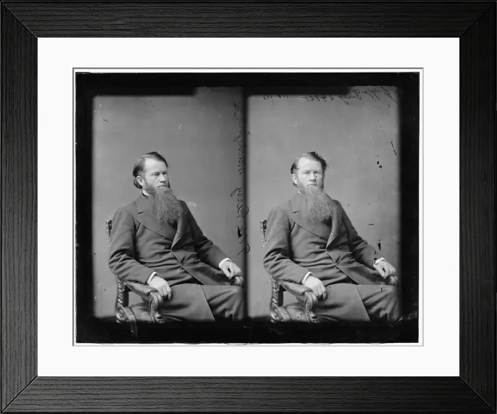 Framed Print : Thomas White Ferry of Michigan, 1865-1880. Creator: Unknown Framed Print : Thomas White Ferry of Michigan, 1865-1880. Creator: Unknown