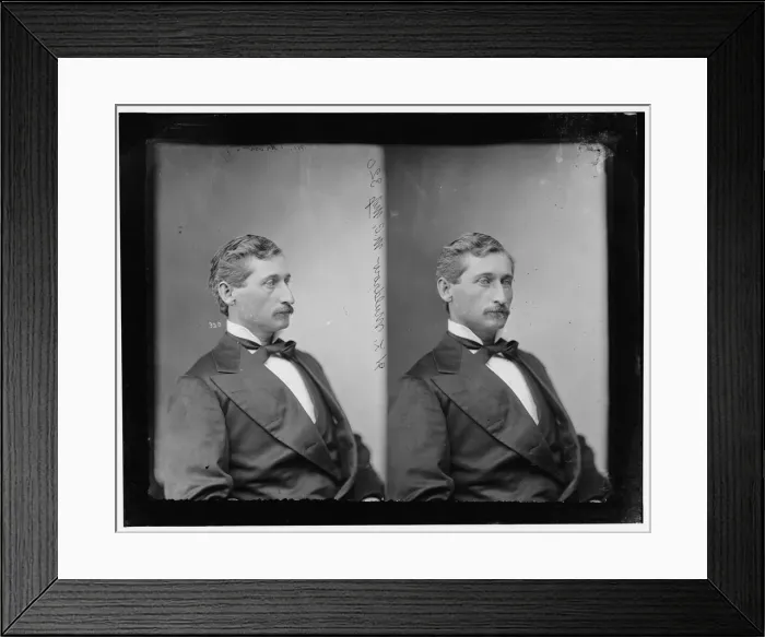 Framed Print : Henry Lowndes Muldrow of Mississippi, 1865-1880. Creator: Unknown Framed Print : Henry Lowndes Muldrow of Mississippi, 1865-1880. Creator: Unknown