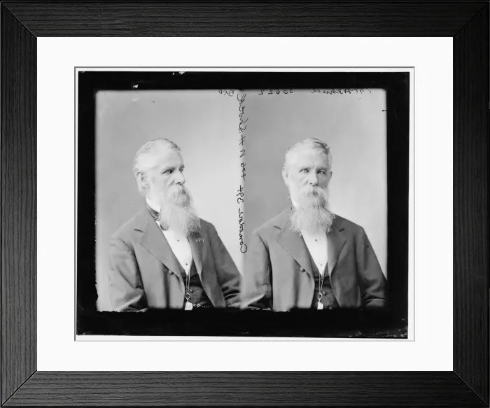 Framed Print : Commodore William H. Shock, 1865-1880. Creator: Unknown Framed Print : Commodore William H. Shock, 1865-1880. Creator: Unknown