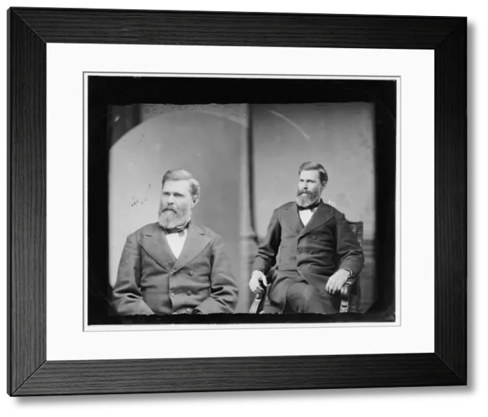 Framed Print : Colonel H. P. Forsythe, 1865-1880. Creator: Unknown Framed Print : Colonel H. P. Forsythe, 1865-1880. Creator: Unknown