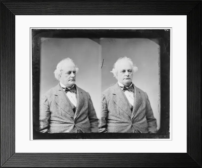 Framed Print : Admiral John Rodgers, 1865-1880. Creator: Unknown Framed Print : Admiral John Rodgers, 1865-1880. Creator: Unknown