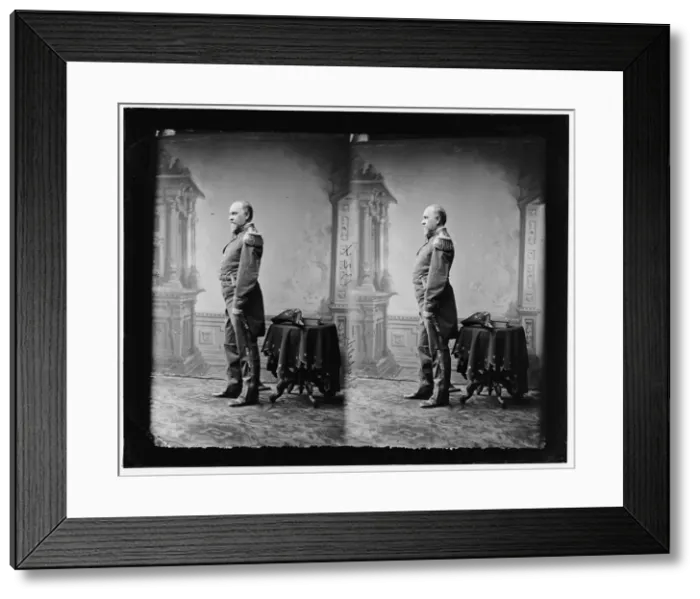Framed Print : Admiral Robert Wilson Shufeldt, 1865-1880. Creator: Unknown Framed Print : Admiral Robert Wilson Shufeldt, 1865-1880. Creator: Unknown