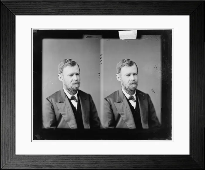 Framed Print : William Ephraim Smith of Georgia, 1865-1880. Creator: Unknown Framed Print : William Ephraim Smith of Georgia, 1865-1880. Creator: Unknown