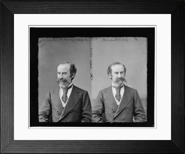 Framed Print : Surgeon General John M. Woodworth, 1865-1880. Creator: Unknown Framed Print : Surgeon General John M. Woodworth, 1865-1880. Creator: Unknown