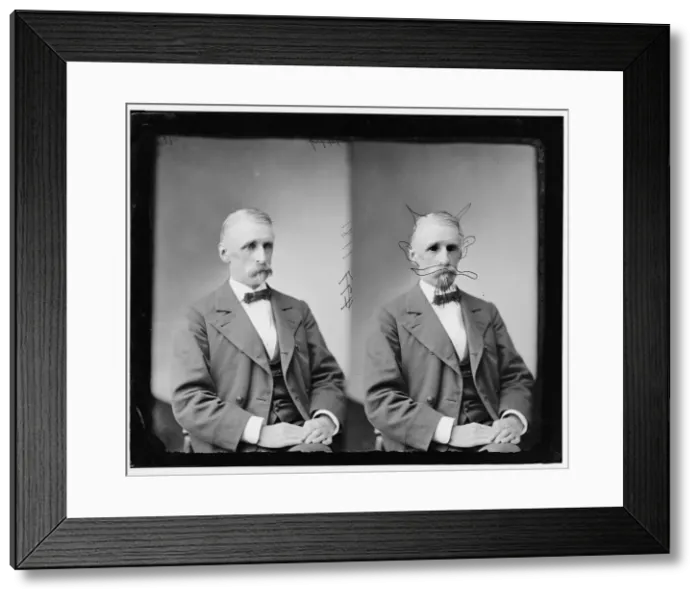 Framed Print : General Sewell, 1865-1880. Creator: Unknown Framed Print : General Sewell, 1865-1880. Creator: Unknown