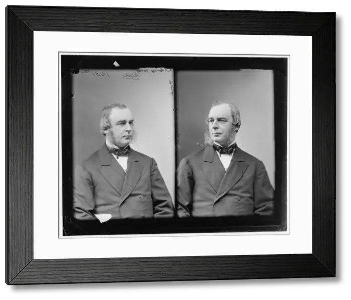 Framed Print : George Bailey Loring of Massachusetts, 1865-1880. Creator: Unknown Framed Print : George Bailey Loring of Massachusetts, 1865-1880. Creator: Unknown