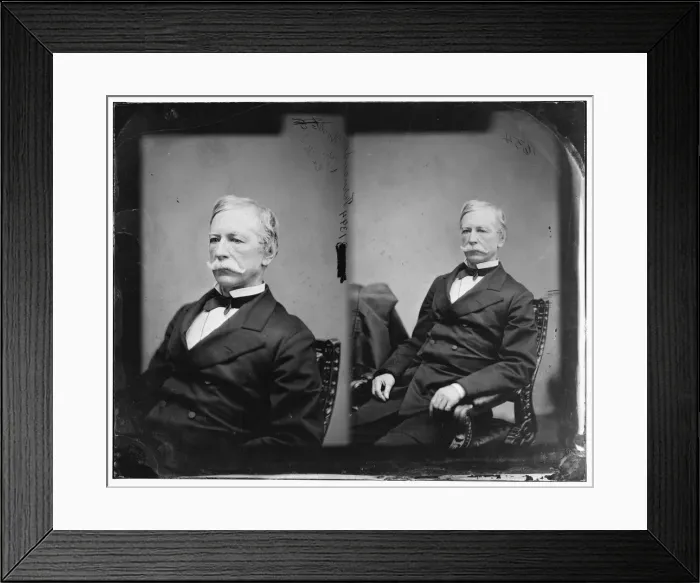 Framed Print : Fernando Wood of New York, 1865-1880. Creator: Unknown