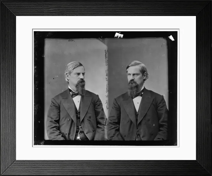 Framed Print : George R. Davis of Illinois, 1865-1880. Creator: Unknown Framed Print : George R. Davis of Illinois, 1865-1880. Creator: Unknown