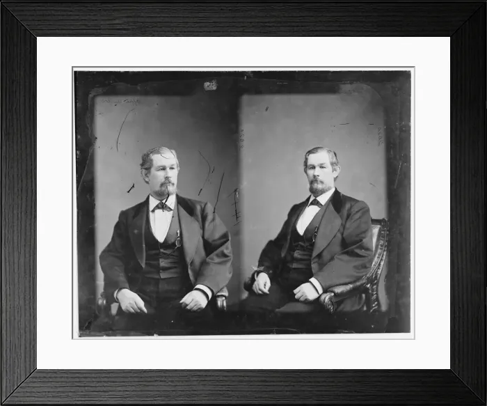 Framed Print : Senator Eppa Hunton of Virginia, 1865-1880. Creator: Unknown Framed Print : Senator Eppa Hunton of Virginia, 1865-1880. Creator: Unknown
