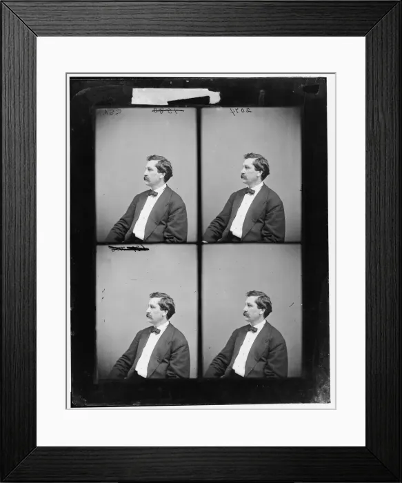 Framed Print : Colonel Harry Gilmer, 1865-1880. Creator: Unknown Framed Print : Colonel Harry Gilmer, 1865-1880. Creator: Unknown