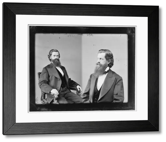 Framed Print : Henry Richard Harris of Georgia, 1865-1880. Creator: Unknown Framed Print : Henry Richard Harris of Georgia, 1865-1880. Creator: Unknown