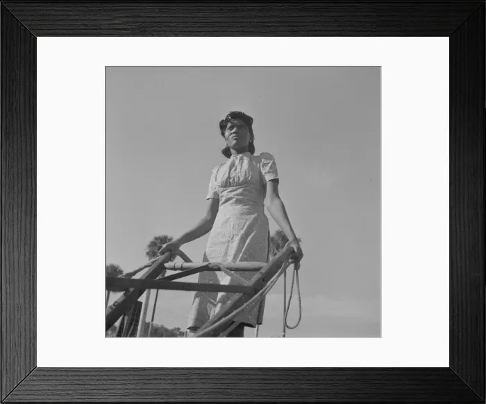 Framed Print : Bethune-Cookman College, Daytona Beach, Florida, 1943. Creator: Gordon Parks Framed Print : Bethune-Cookman College, Daytona Beach, Florida, 1943. Creator: Gordon Parks