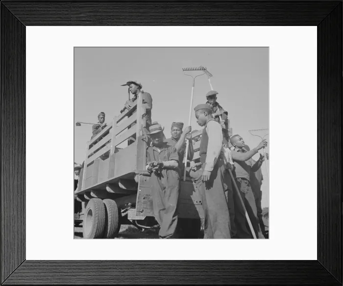 Framed Print : Bethune-Cookman College, Daytona Beach, Florida, 1943. Creator: Gordon Parks Framed Print : Bethune-Cookman College, Daytona Beach, Florida, 1943. Creator: Gordon Parks