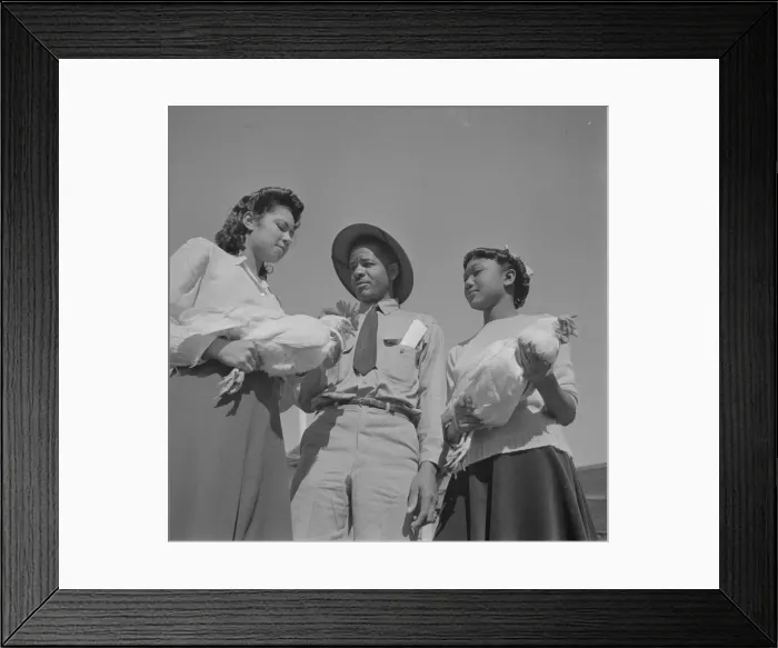 Framed Print : Possibly: Bethune-Cookman College, Daytona Beach, Florida, 1943. Creator: Gordon Parks Framed Print : Possibly: Bethune-Cookman College, Daytona Beach, Florida, 1943. Creator: Gordon Parks