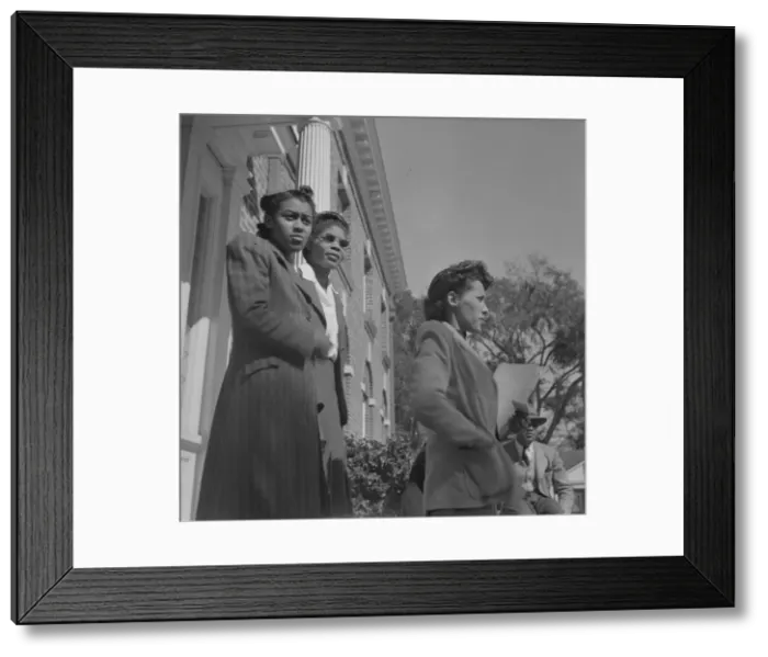 Framed Print : Possibly: Bethune-Cookman College, Daytona Beach, Florida, 1943. Creator: Gordon Parks Framed Print : Possibly: Bethune-Cookman College, Daytona Beach, Florida, 1943. Creator: Gordon Parks