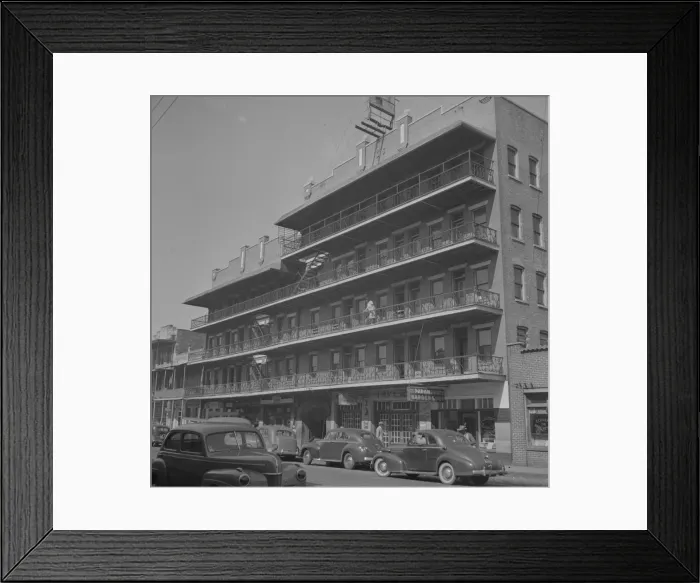 Framed Print : Sign in front of an employment agency, Jacksonville, Florida, 1943. Creator: Gordon Parks Framed Print : Sign in front of an employment agency, Jacksonville, Florida, 1943. Creator: Gordon Parks