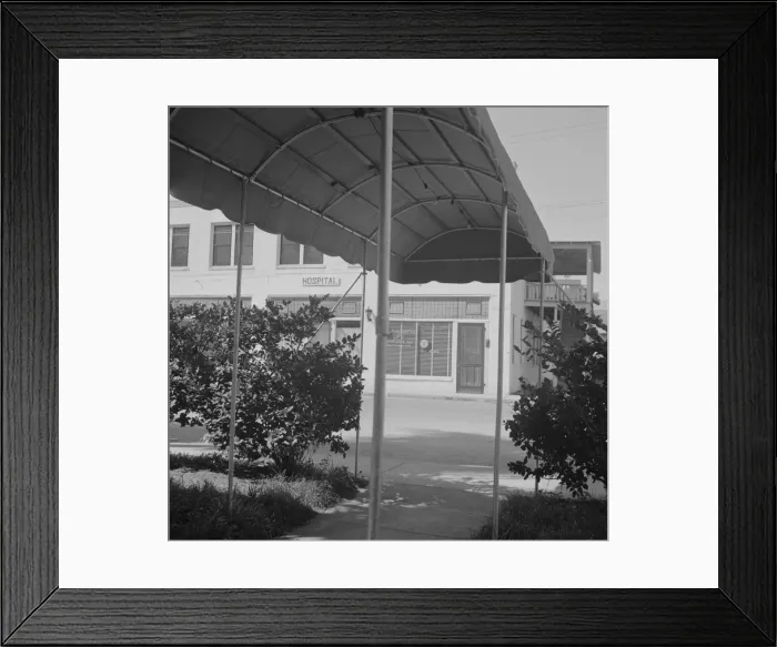 Framed Print : City hospital for Negroes, Daytona Beach, Florida, 1943. Creator: Gordon Parks Framed Print : City hospital for Negroes, Daytona Beach, Florida, 1943. Creator: Gordon Parks