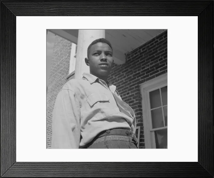 Framed Print : Bethune-Cookman College, Daytona Beach, Florida, 1943. Creator: Gordon Parks Framed Print : Bethune-Cookman College, Daytona Beach, Florida, 1943. Creator: Gordon Parks