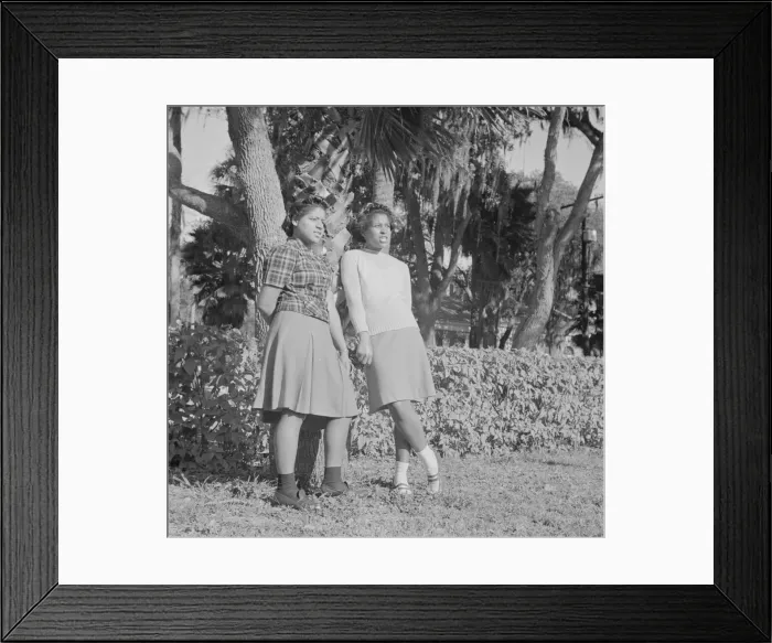 Framed Print : Bethune-Cookman College, Daytona Beach, Florida, 1943. Creator: Gordon Parks Framed Print : Bethune-Cookman College, Daytona Beach, Florida, 1943. Creator: Gordon Parks