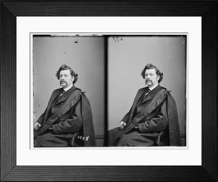Framed Print : John Houston Savage of Tenn. between 1855 and 1865. Creator: Unknown Framed Print : John Houston Savage of Tenn. between 1855 and 1865. Creator: Unknown