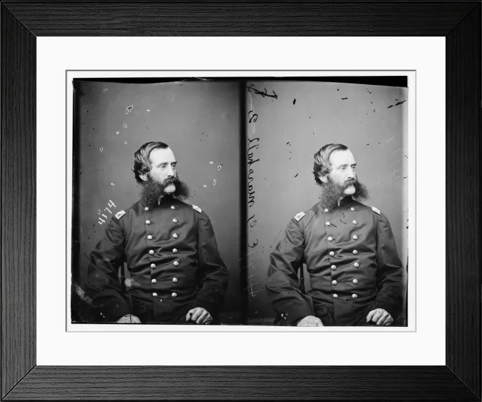 Framed Print : Col. E. G. Marshall, between 1855 and 1865. Creator: Unknown Framed Print : Col. E. G. Marshall, between 1855 and 1865. Creator: Unknown