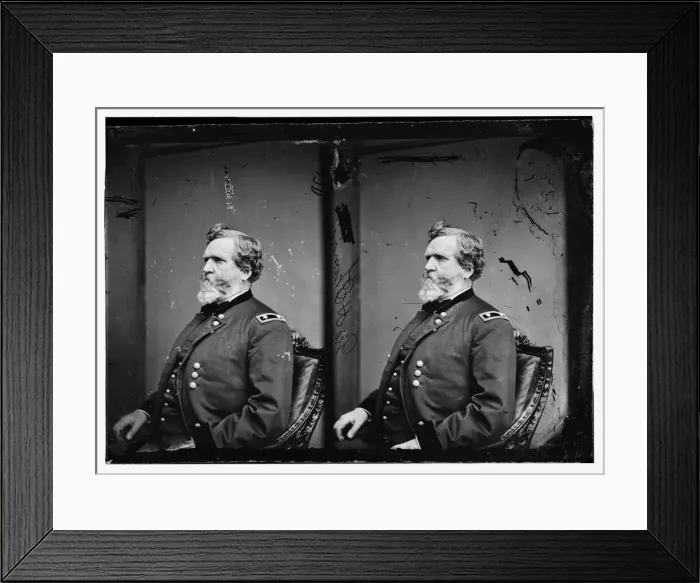 Framed Print : Gen. George H. Thomas, U. S. A. between 1860 and 1870. Creator: Unknown Framed Print : Gen. George H. Thomas, U. S. A. between 1860 and 1870. Creator: Unknown