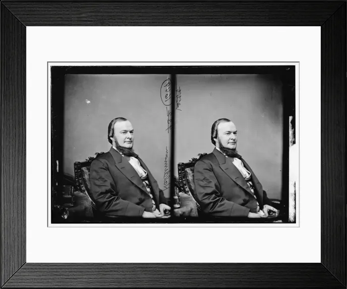 Framed Print : Haldeman, Hon. Richard J. of PA, between 1860 and 1870. Creator: Unknown Framed Print : Haldeman, Hon. Richard J. of PA, between 1860 and 1870. Creator: Unknown