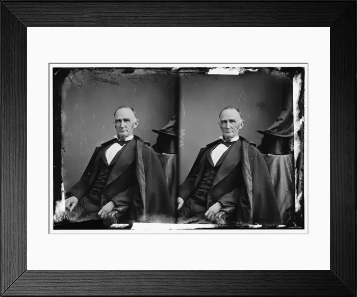 Framed Print : Hon. Montgomery Blair, Post-Master General of Lincolns cabinet, between 1860 and 1870. Creator: Unknown Framed Print : Hon. Montgomery Blair, Post-Master General of Lincolns cabinet, between 1860 and 1870. Creator: Unknown