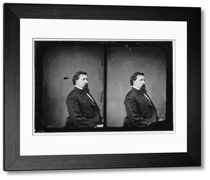 Framed Print : Stover, Hon. John Hubler of Missouri, 40th Congress, between 1860 and 1870. Creator: Unknown Framed Print : Stover, Hon. John Hubler of Missouri, 40th Congress, between 1860 and 1870. Creator: Unknown