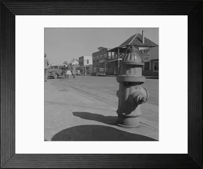 Framed Print : Street scene, Daytona Beach, Florida, 1943. Creator: Gordon Parks Framed Print : Street scene, Daytona Beach, Florida, 1943. Creator: Gordon Parks