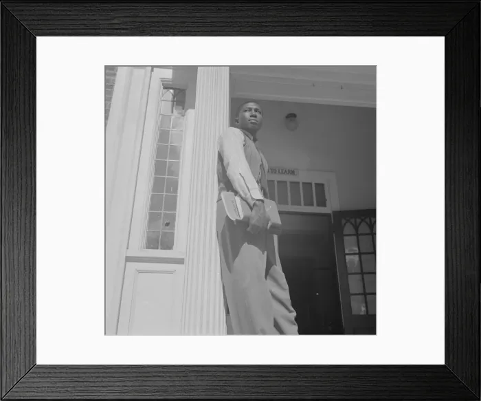 Framed Print : Bethune-Cookman College, Daytona Beach, Florida, 1943. Creator: Gordon Parks Framed Print : Bethune-Cookman College, Daytona Beach, Florida, 1943. Creator: Gordon Parks