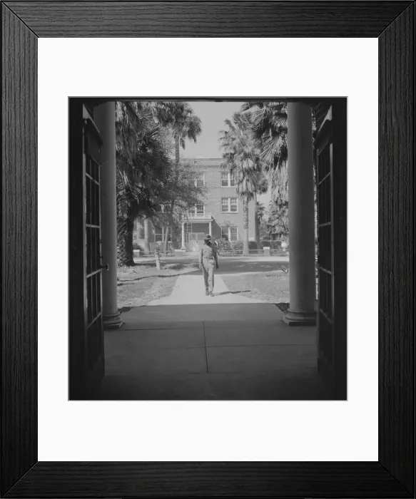 Framed Print : Bethune-Cookman College, Daytona Beach, Florida, 1943. Creator: Gordon Parks Framed Print : Bethune-Cookman College, Daytona Beach, Florida, 1943. Creator: Gordon Parks