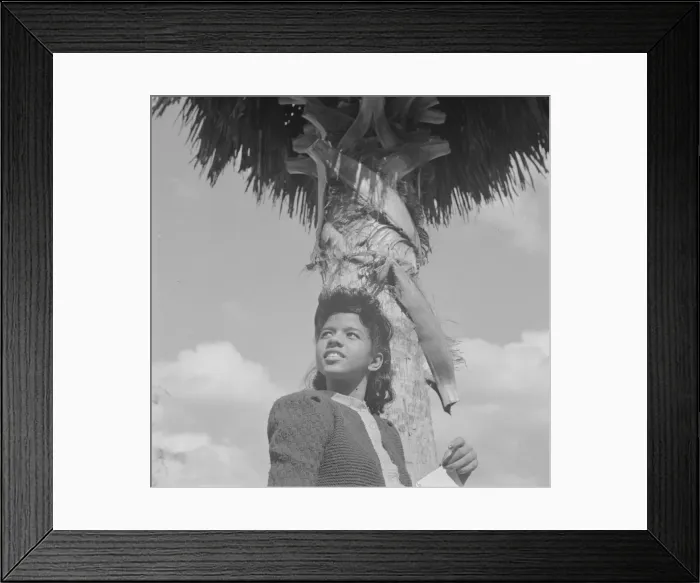 Framed Print : Bethune-Cookman College, Daytona Beach, Florida, 1943. Creator: Gordon Parks Framed Print : Bethune-Cookman College, Daytona Beach, Florida, 1943. Creator: Gordon Parks