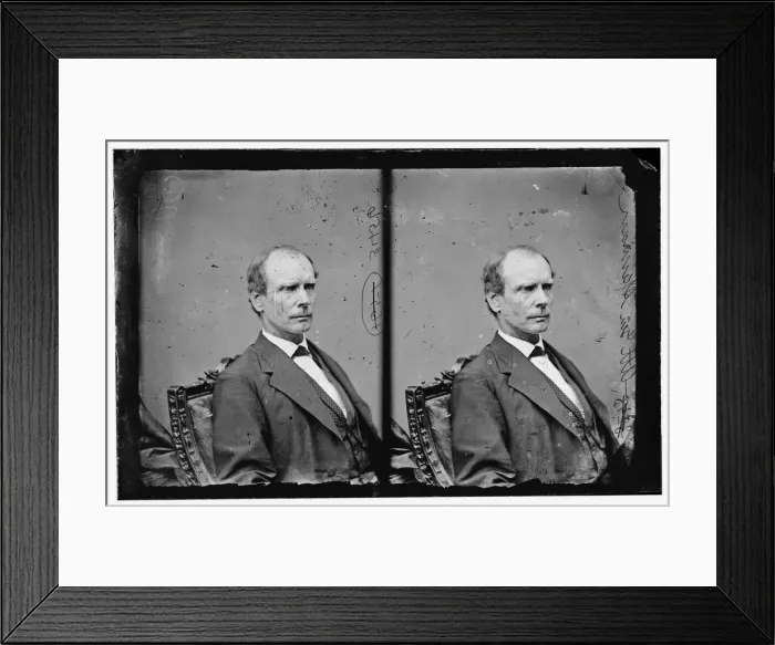 Framed Print : Ackerman, Hon. Ames, Atty. Gen. between 1860 and 1870. Creator: Unknown Framed Print : Ackerman, Hon. Ames, Atty. Gen. between 1860 and 1870. Creator: Unknown