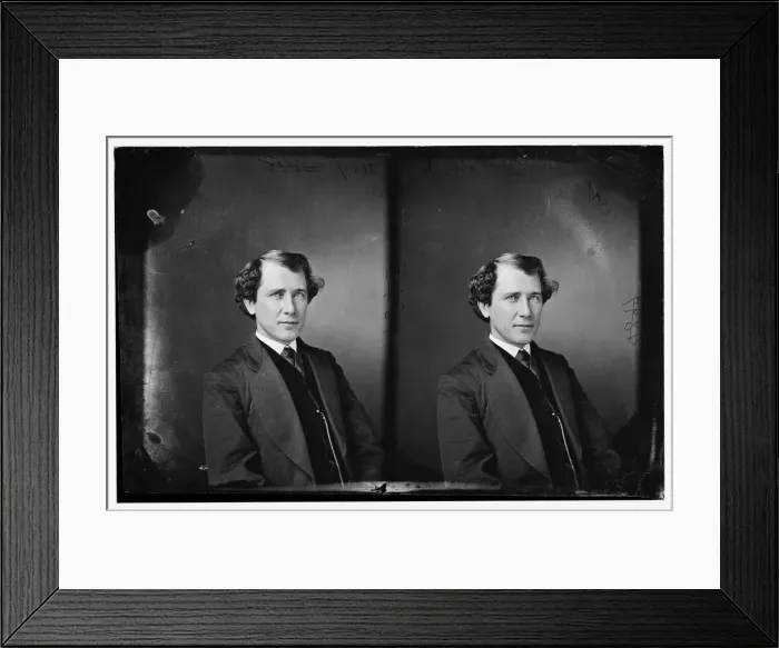 Framed Print : Clinton L. Cobb of North Carolina, 1860-1870. Creator: Unknown Framed Print : Clinton L. Cobb of North Carolina, 1860-1870. Creator: Unknown