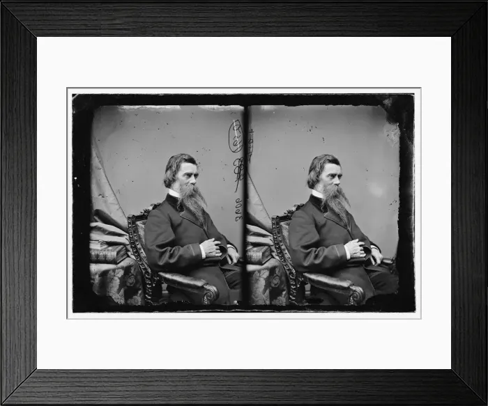 Framed Print : Oliver Spencer Halstead (Pet), 1860-1870. Creator: Unknown Framed Print : Oliver Spencer Halstead (Pet), 1860-1870. Creator: Unknown