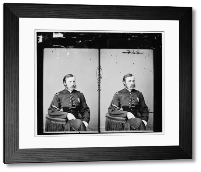 Framed Print : Dr. Charles A. Leale (in U. S. Army uniform) attended Lincoln at death, between 1860 and 1870. Creator: Unknown Framed Print : Dr. Charles A. Leale (in U. S. Army uniform) attended Lincoln at death, between 1860 and 1870. Creator: Unknown