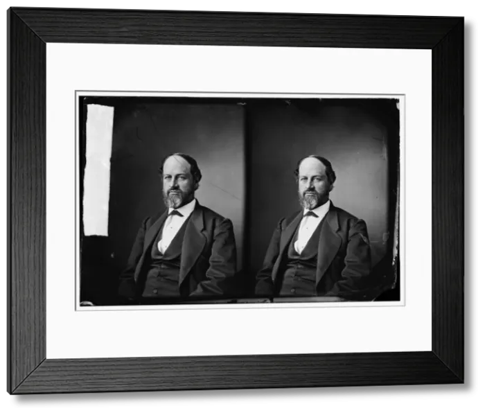 Framed Print : Lowe, Hon. David Perly of Kansas, between 1860 and 1870. Creator: Unknown Framed Print : Lowe, Hon. David Perly of Kansas, between 1860 and 1870. Creator: Unknown